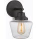 Neighborhood Essex 1 Light 7 inch Flat Black Wall Sconce Wall Light, Neighborhood Collection