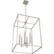 Signature 6 Light 18 inch Brushed Polished Nickel Foyer Light Ceiling Light