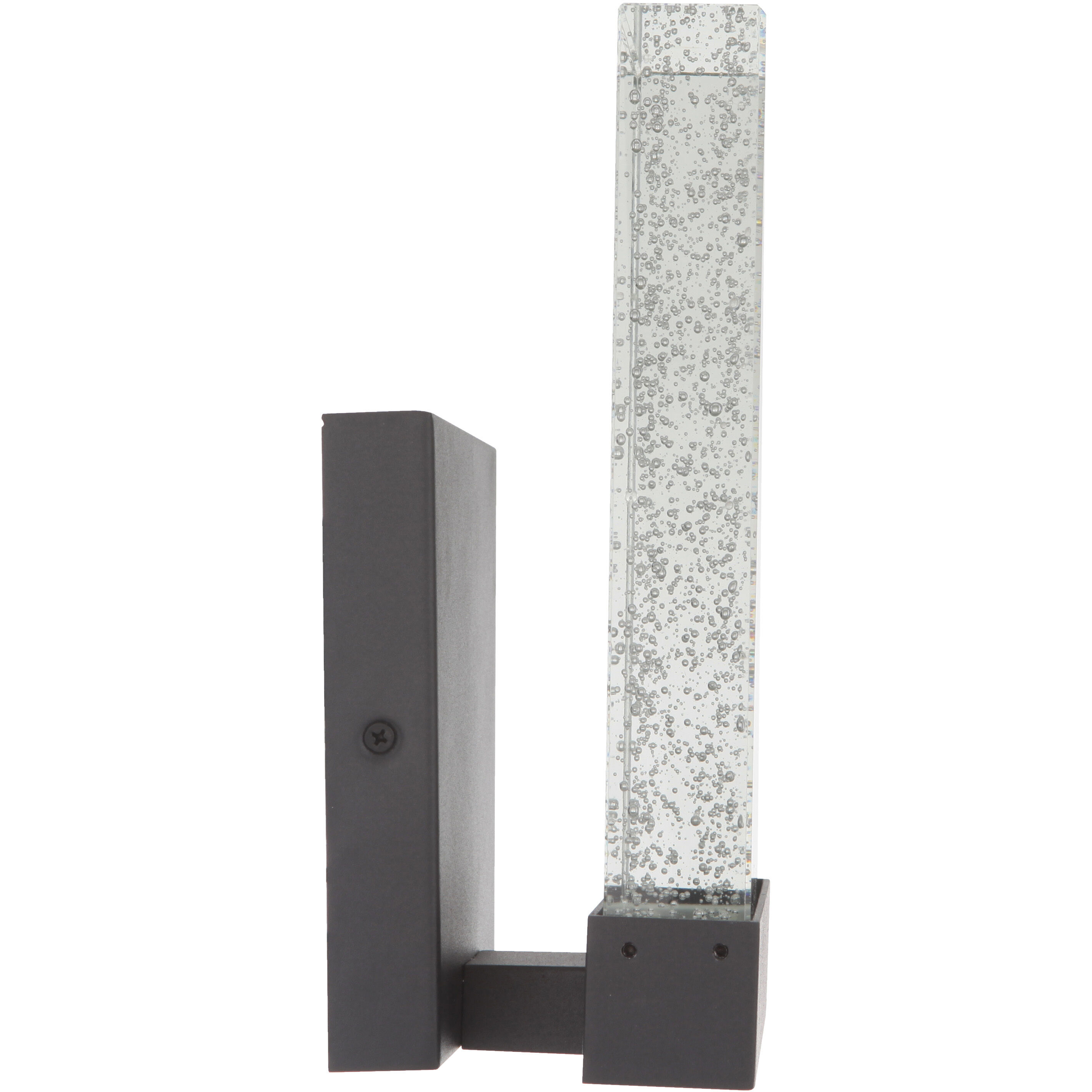 Aria II Outdoor Wall Mount in Satin Aluminum, Large