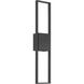 Contact LED 27 inch Textured Black Outdoor Wall Lantern