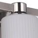 Bretton 3 Light 20.25 inch Polished Nickel Vanity Light Wall Light