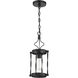 Jolenne 1 Light 7 inch Flat Black Mini Pendant Ceiling Light