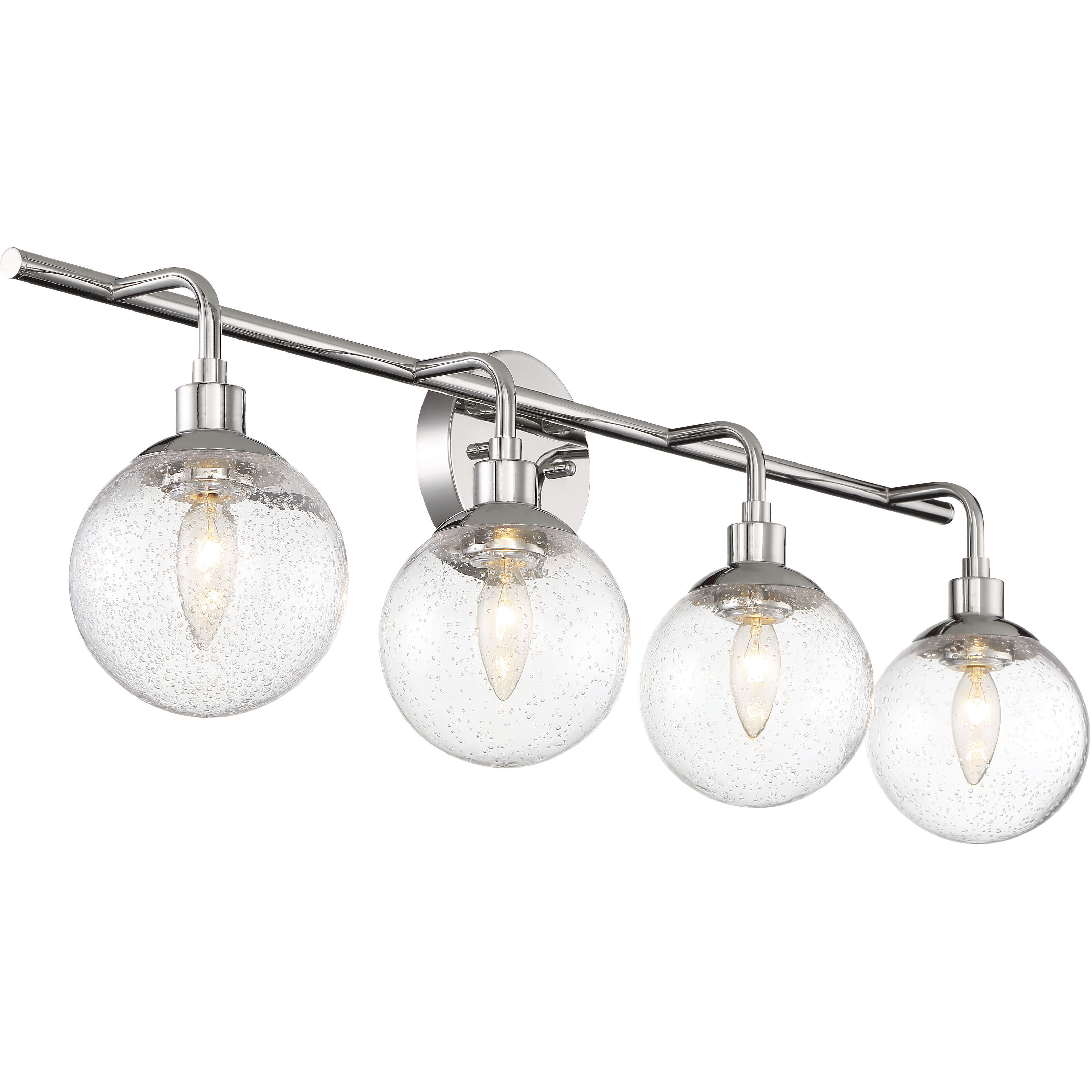 Neighborhood Que 4 Light 33 inch Chrome Vanity Light Wall Light