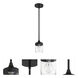 Wrenn 1 Light 5.12 inch Flat Black Mini Pendant Ceiling Light
