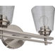 Neighborhood Drake 2 Light 16 inch Brushed Polished Nickel Vanity Light Wall Light, Neighborhood Collection