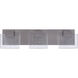 Alamere LED 21 inch Brushed Polished Nickel Vanity Light Wall Light