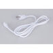 Sleek 120 60 inch White Under Cabinet Light Bars