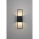 Contact LED 21 inch Textured Black Outdoor Wall Lantern