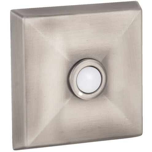 Recessed Mount Pewter Lighted Push Button