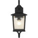 Tillman 1 Light 19 inch Textured Black Outdoor Wall Mount in Textured Matte Black