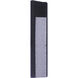 Tony LED 17 inch Midnight Outdoor Pocket Sconce, Medium