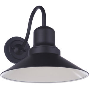 Singleton 1 Light 13 inch Midnight Outdoor Wall Lantern