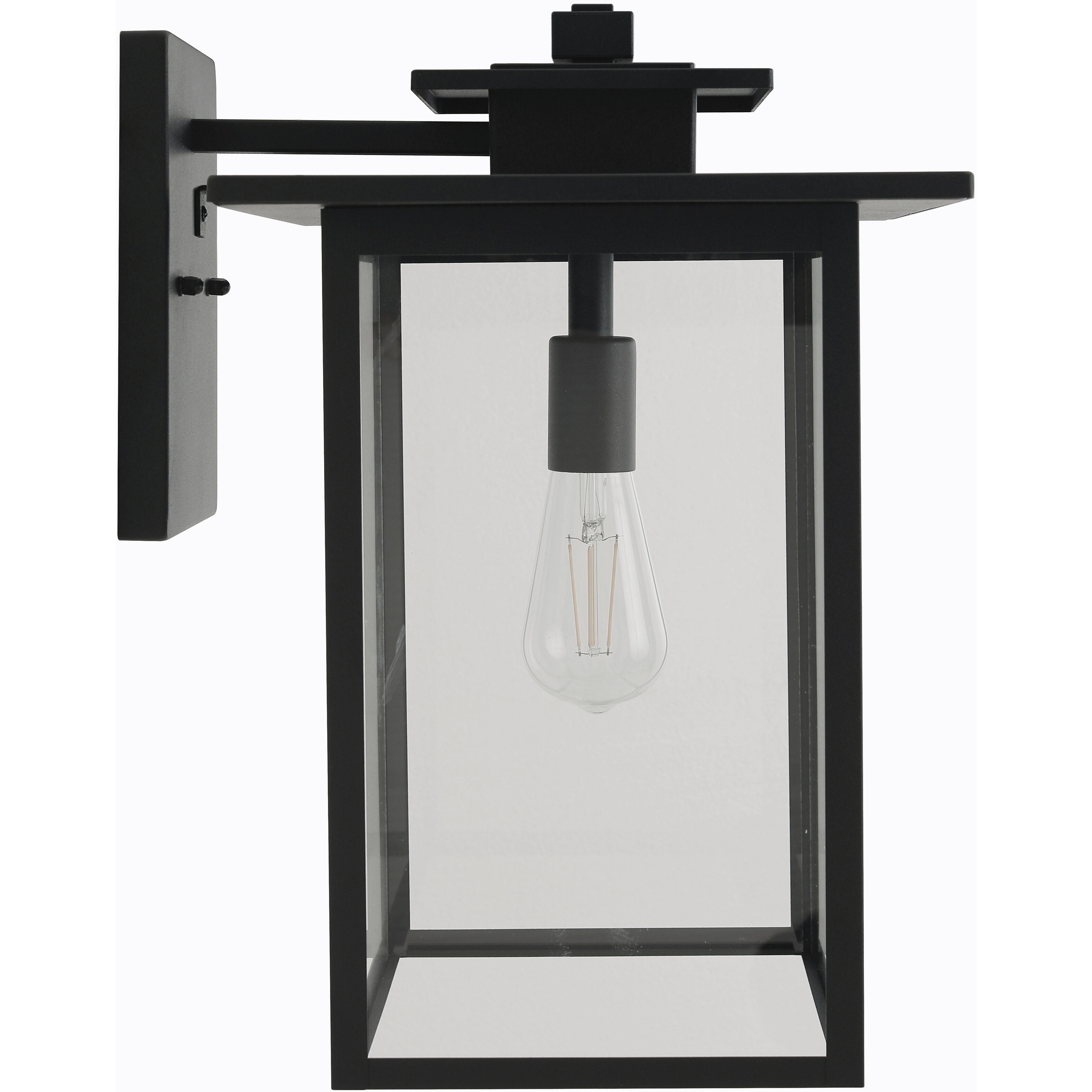 Rock Creek 1 Light 17.25 inch Textured Black Outdoor Wall Lantern