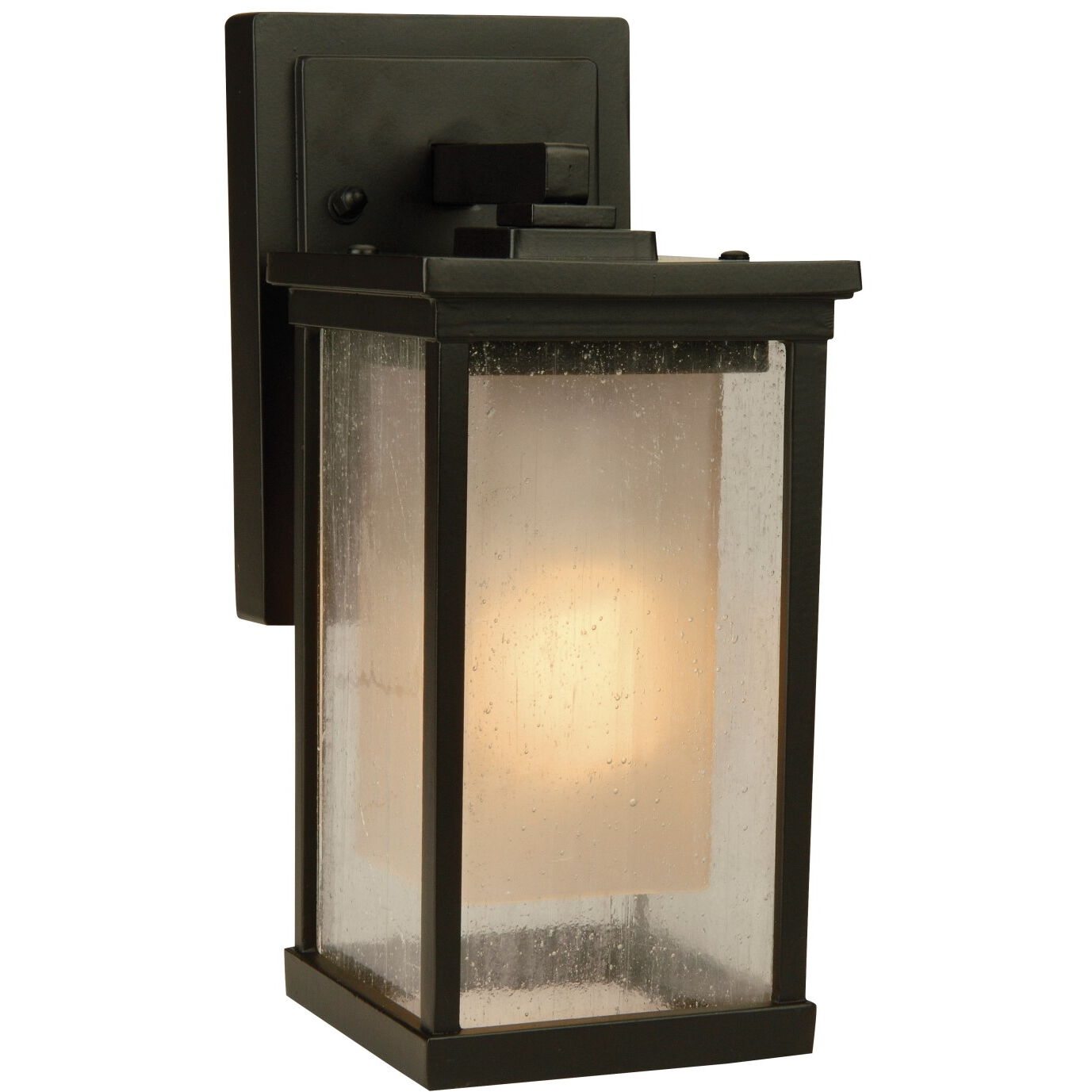 Riviera 1 Light 11 inch Oiled Bronze Outdoor Outdoor Wall Mount, Small