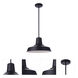 Briscoe 1 Light 14.96 inch Midnight Outdoor Pendant