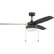 Intrepid 52 inch Espresso with Espresso/Walnut Blades Ceiling Fan