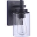 Reeves 1 Light 4.5 inch Flat Black Wall Sconce Wall Light