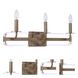Graclyn 3 Light 25 inch Satin Brass Vanity Light Wall Light