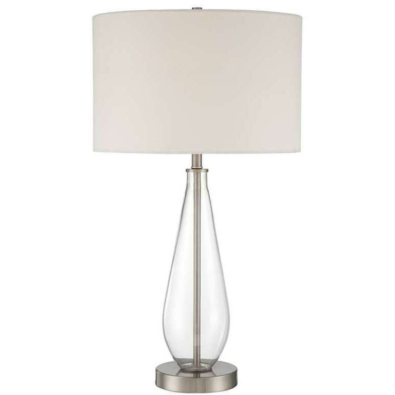 Bejamin 27 inch 60 watt Brushed Polished Nickel Table Lamp