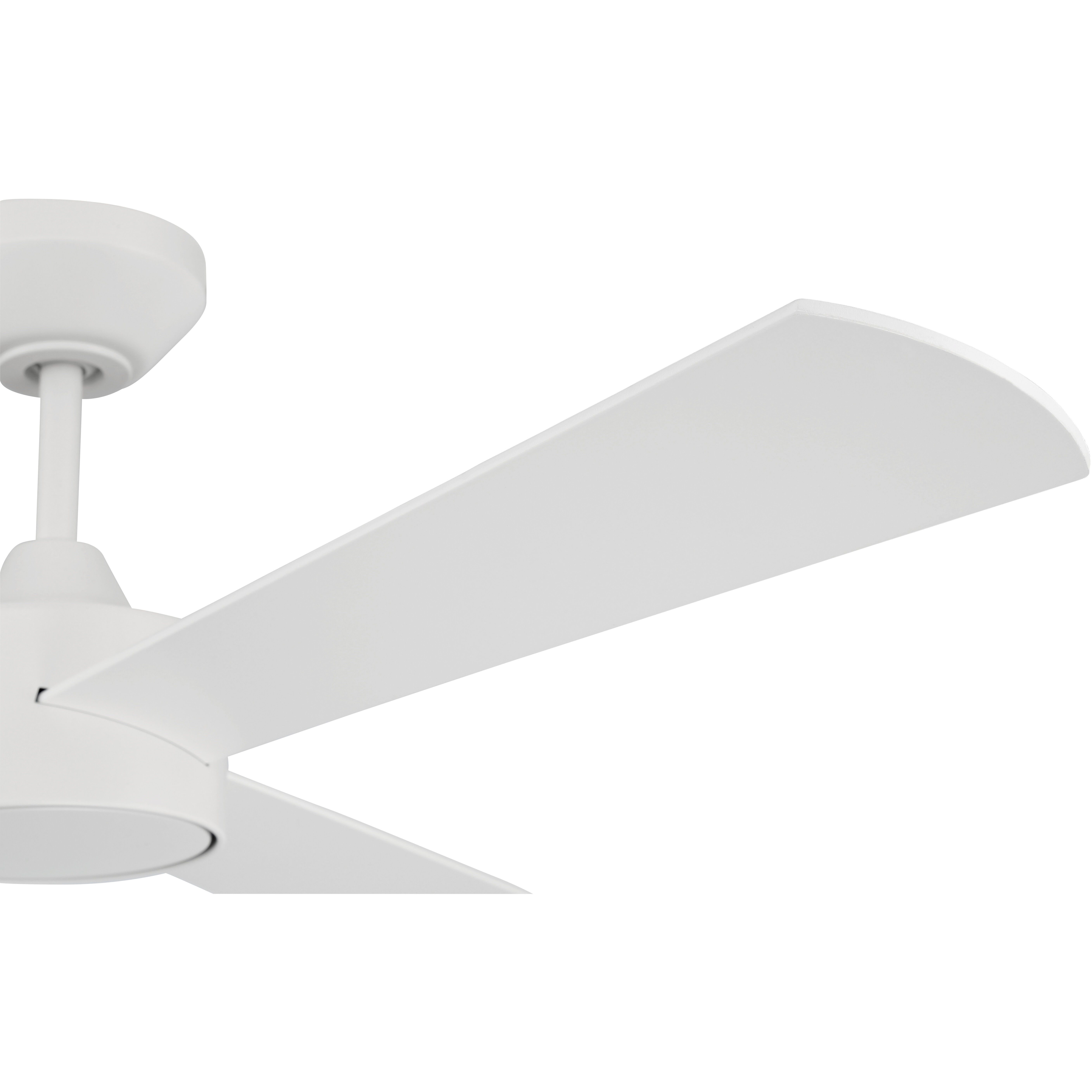 Craftmade PRV52MWW3 Provision 52 inch Matte White with White/White