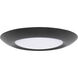 X90 LED 11.25 inch Flat Black Flushmount Ceiling Light