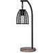 Bejamin 22.75 inch 40 watt Flat Black Table Lamp Portable Light