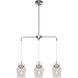 Neighborhood Trystan 3 Light 5.5 inch Brushed Polished Nickel Pendant Ceiling Light