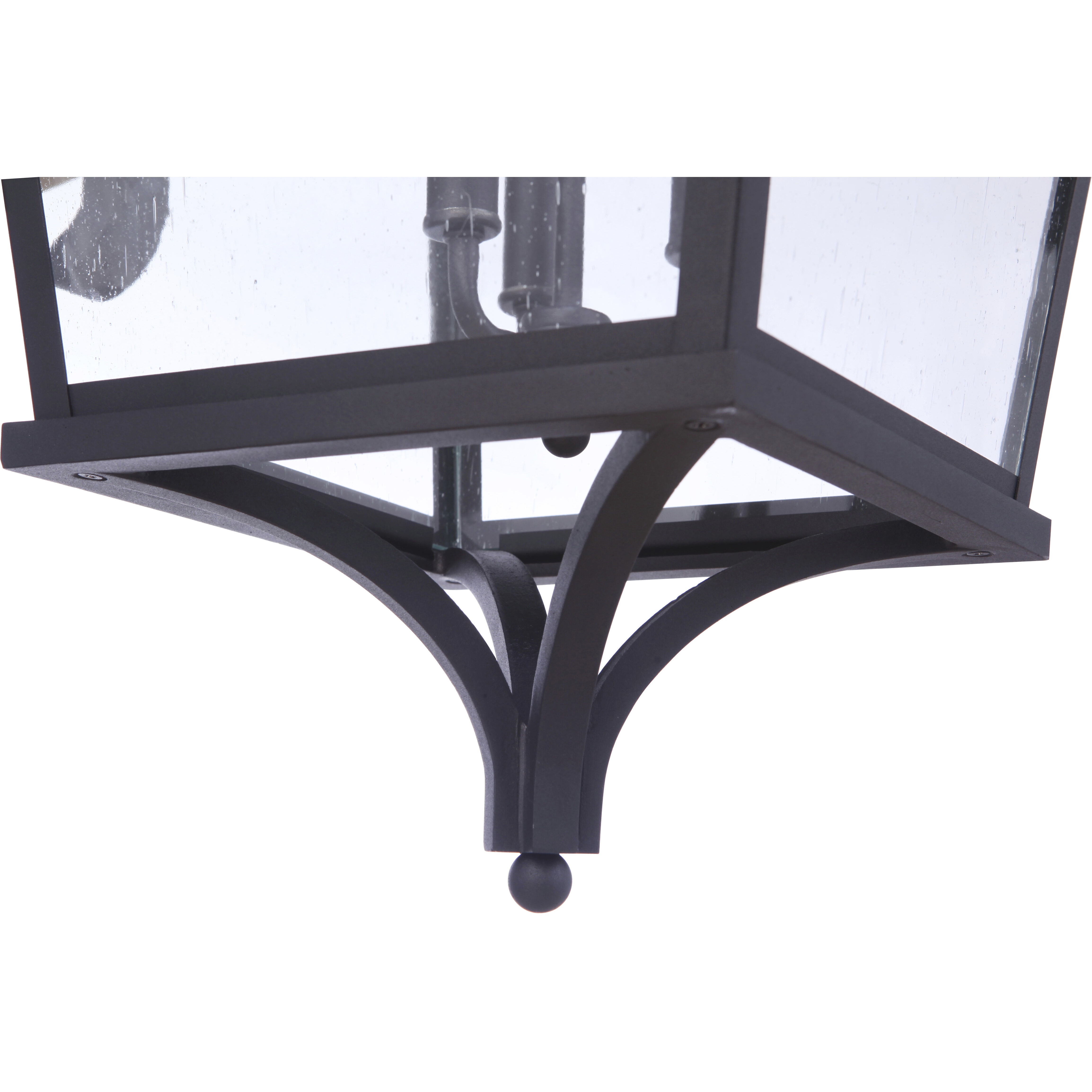 Tillman 3 Light 30.5 inch Dark Bronze Gilded Outdoor Wall Lantern