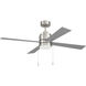 McCoy 52 inch Brushed Polished Nickel with Brushed Nickel Blades Fan