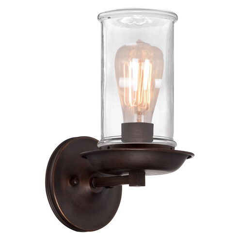 Thornton 1 Light 6 inch Aged Bronze Brushed Wall Sconce Wall Light