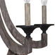 Winton 5 Light 29.5 inch Weathered Pine Chandelier Ceiling Light