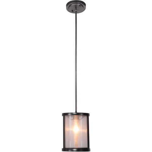 Danbury 1 Light 8 inch Matte Black Mini Pendant Ceiling Light