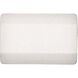 Designer White Chime, Rectangle