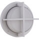 Bulkhead 2 Light 10 inch Textured White Outdoor Wall/Ceiling Mount, Large