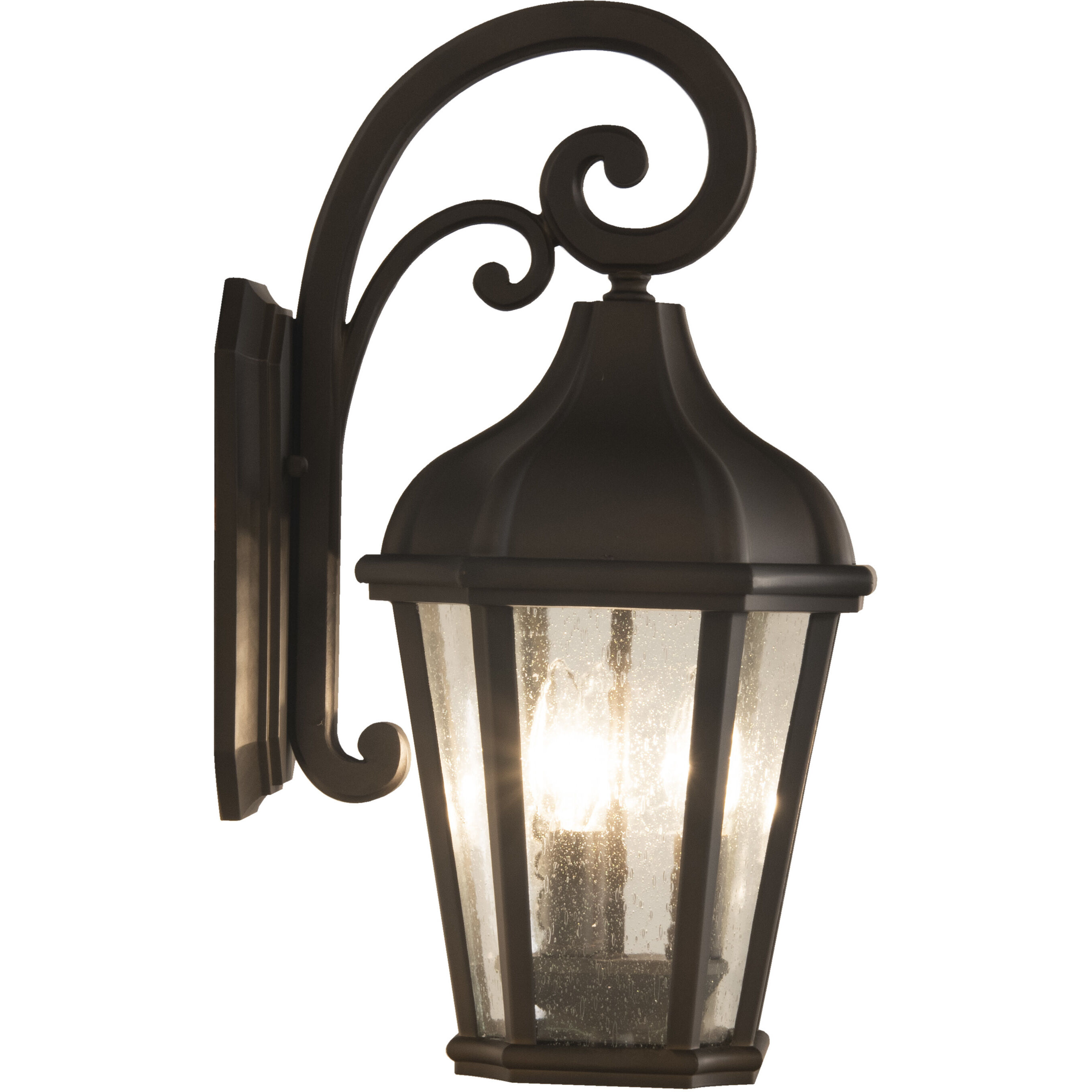 Briarwick Outdoor Wall Mount in Dark Coffee