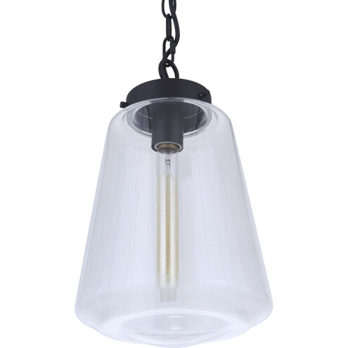 Laclede 1 Light 9 inch Midnight Outdoor Pendant