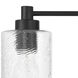 Lyndsey 4 Light 28.25 inch Flat Black Vanity Light Wall Light