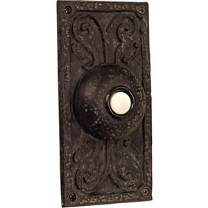 Designer Weathered Black Push Button