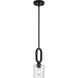 Collins 1 Light 5.13 inch Flat Black Mini Pendant Ceiling Light