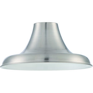 Design-a-fixture Brushed Polished Nickel 10 inch Mini Pendant Shade