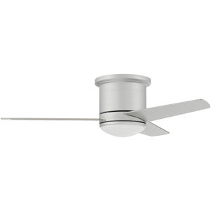 Cole II 44 inch Painted Nickel with Brushed Nickel/Driftwood Blades Ceiling Fan