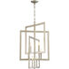 Portrait 6 Light 19 inch Gold Twilight Foyer Light Ceiling Light
