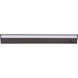 Sleek 120 LED 30 inch Bronze Under Cabinet Light Bar