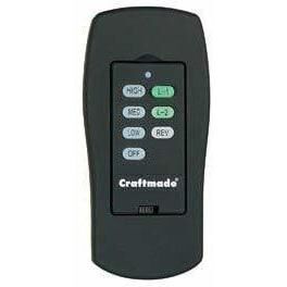 ICS Flat Black Remote Control, 3-Speed