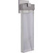 Aria LED 23 inch Satin Aluminum Outdoor Wall Mount, Large 