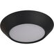 Slim Line LED 5.9 inch Flat Black Flushmount Ceiling Light