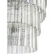 Museo 28 Light 48 inch Brushed Polished Nickel Chandelier Ceiling Light