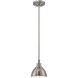 Timarron 1 Light 8 inch Antique Nickel Mini Pendant Ceiling Light
