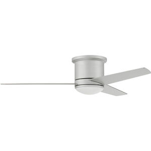 Cole 52 inch Painted Nickel with Brushed Nickel/Driftwood Blades Ceiling Fan