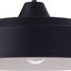 Landmark 1 Light 12 inch Midnight Outdoor Pendant